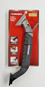 Husky 3-in-1 Caulk Tool Smooth Remove Scraper - Picture 1 of 2