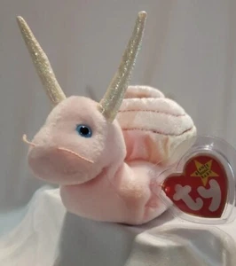 Ty Beanie Babies SWIRLY  Snail 7" Beanbag Plush Stuffed Animal Toy DOB 3/10/99 - Picture 1 of 8