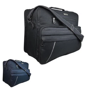 Shoulder Messenger Flight Cabin Overnight Work Travel Holdall Bag Large - Picture 1 of 4