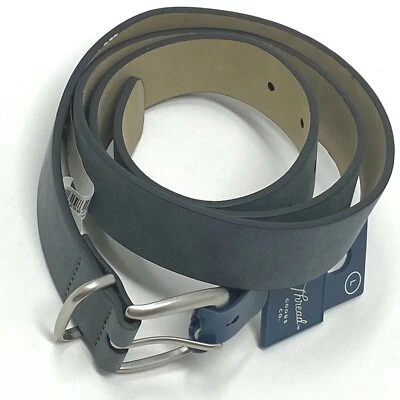 Универсальная нить женский размер большой ремень пыльно-синий с матовой серебристой пряжкой - Изображение 1 из 4