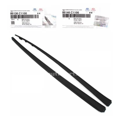 Moldura de pilar de parabrisas original delantero izquierdo derecho 2EA para Hyundai Sonata 15-19 Foto 1 de 4