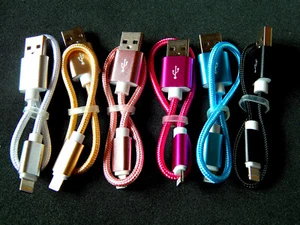 1 x Cable for iPhone iPad USB Charger Fast Data 5 6 7 8 X 11 12 MAX 10IN / 25CM - Picture 1 of 7