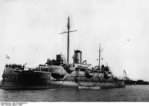 SMS BEOWULF. Küstenpanzerschiff. Modellbauplan - Bild 1 von 6
