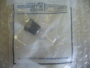 CARRIER TRANSICOLD PLUG,PIPE P/N CA63AA101 - Picture 1 of 1