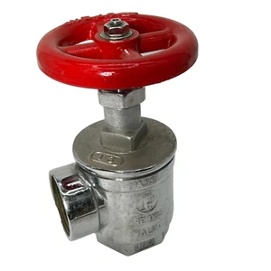 RE Fire Hose Water Valve 300 A55 1.5" L Shaped Fire Hose Angle Valve - Picture 1 of 7