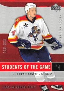 2003-04 Upper Deck Honor Roll #100 Jay Bouwmeester SOG /999 - Picture 1 of 2