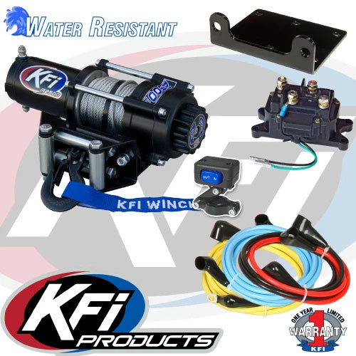 Kfi 2500 Lb Winch Set And Mounting Kit fits Polaris Sport 400 2x4 - Image 1 of 2