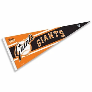 San Francisco Giants Retro Vintage Throwback MLB 12 in X 30 in Pennant - Picture 1 of 4