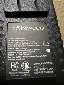 Adaptador de fuente de alimentación Bobsweep clase 2 NLD100240W1A4 24V 1A genuino OEM funciona - Imagen 1 de 7