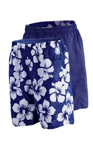 Z-12678-1261) HOMBRE 2en1 PANTALONES CORTOS PLAYA AZUL MARINO NUEVO TALLA S NUEVO - Imagen 1 de 3