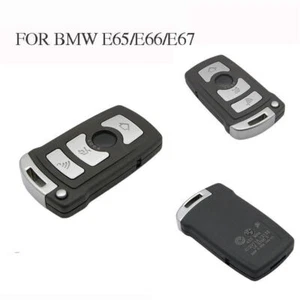 3 Buttons Keyless Entry Remote Folding Key Fob Shell For BMW E65 E66 E67 2002-08 - Picture 1 of 8