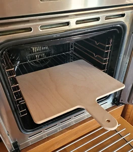 Pala pizza forno casa tagliere teglia legno 37,5x31,5cm - Foto 1 di 5