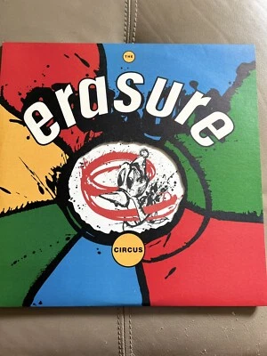 ERASURE - CIRCUS (RARE ORIGINAL VINYL LP ALBUM + FREE 12" SAMPLER - 4 TRACK) - Image 1 of 4