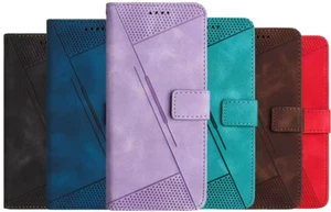 Magnetic Flip Wallet Card Slot Cover Case For Iphone 16 Pro Max 15 14 13 12 11 - Photo 1 sur 11