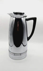 Vintage 70’s West Bend Thermo Serv Carafe 6820 Insulated Coffee Pot-Chrome Retro - Picture 1 of 9