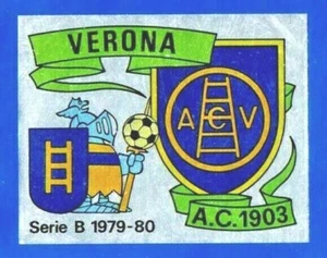 FIGURINA CALCIATORI PANINI 1979/80 N.491 SCUDETTO VERONA REC/REMOVED - Imagen 1 de 1