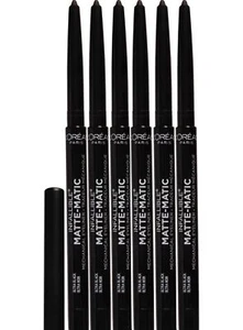 L'oreal Infallible Matte-Matic Eyeliner Meccanico Ultra Nero 0,01 oz Confezione da 6 - Foto 1 di 2