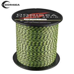 Dorisea Extreme Braid 100m~2000m Pe Black&Green Spot Line Braided Fishing Line - Picture 1 of 12