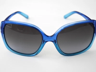 OAKLEY Beckon Blue Gradient Gray Oversized  OO9125-08 60-17-135 Sunglasses - Image 1 of 4