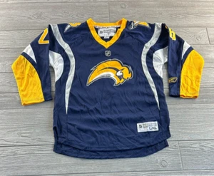 Reebok NHL Youth Boys Buffalo Sabres Thomas Vanek Hockey Jersey Size L/XL - Picture 1 of 8