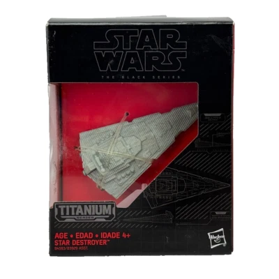 Star Wars Star Destroyer 24 The Black Series Titanium Series novo lacrado - Imagem 1 de 4