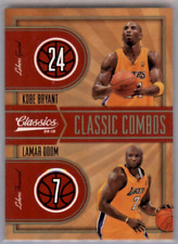 2009-10 Classics Classic Combos Kobe Bryant and Lamar Odom #1 LAKERS