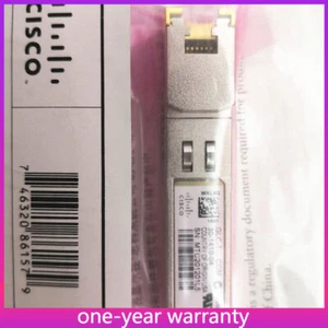 GLC-T New Sealed Cisco 1000Base-T SFP Transceiver Module RJ-45 Copper - Picture 1 of 5