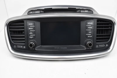 Receptor de rádio Kia Sorento 2016-2018 tela de exibição painel ventilação fabricante de equipamento original 96160-c6300wk - Imagem 1 de 4