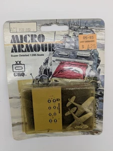 GHQ Micro Armour 1:285 AC1 P-39 (US) Miniature War Game NOS New SHIPS FREE - Picture 1 of 4