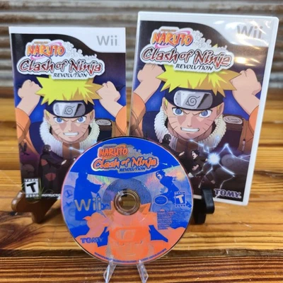 NINTENDO Wii - Naruto - Clash Of Ninja Revolution Complete NICE! - Image 1 of 4