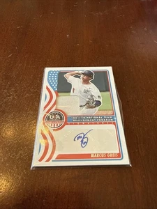 2025 Panini Stars and Stripes - 16u/17u NT Signatures Marcus Greis Auto #NTS-MG - Bild 1 von 2