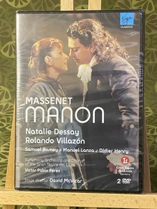 Massenet Manon DVD NEW/SEALED Dessay Villazón McVicar Virgin Classics - Bild 1 von 2