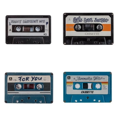 FREAK SCENE Blechbox Kassette Mixtape Blechdose Schatulle Dose Metall-Aufbewahrungsdose