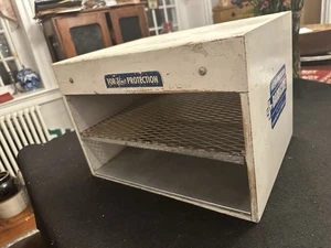 Vintage Antik Holz Barbizid Barber Shop Ausrüstung Sterilisator - Bild 1 von 8