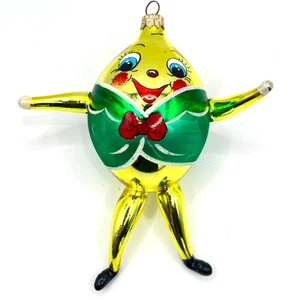 Radko Vintage OFF THE WALL Humpty Dumpty JUMBO Christmas Ornament 6.5" - Picture 1 of 11