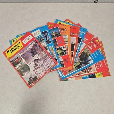 Vintage Railroad Model Craftsman Magazine Full Year 1966 - Image 1 of 4