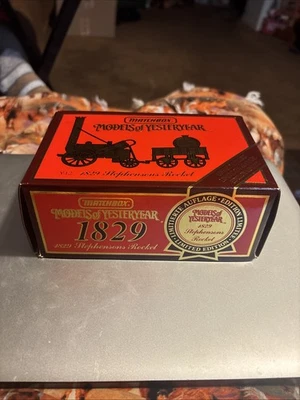 RARE 1987 Matchbox Models of Yesteryear – 1829 Stephenson’s Rocket Y12-4-1, 1:64 - Image 1 of 4