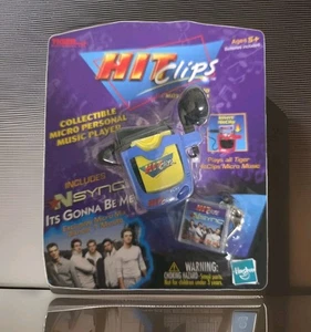 NSYNC HIt Clips It's Gonna Be Me  Micro Player 2000 TIGER Brand BLUE & YELLOW  - Picture 1 of 10