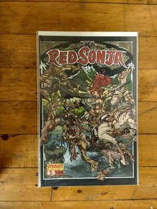Dynamite Red Sonja #5 Unread Condition 2005