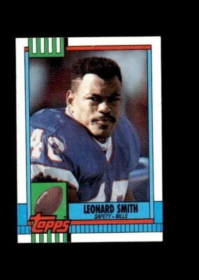 1990 Topps - #194 Leonard Smith - Image 1 of 2