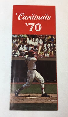 1970 ST LOUIS CARDINALS baseball schedule brochure - Image 1 of 3
