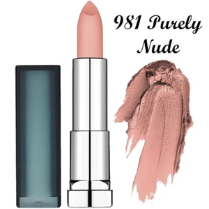 rouge à lèvres Color Sensational Matte 981 Purely Nude Maybelline - Imagen 1 de 2