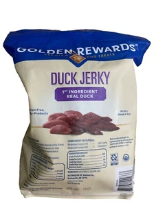 Duck Flavor Premium Dry Jerky Treats for All Dogs, 32 oz - Picture 1 of 2