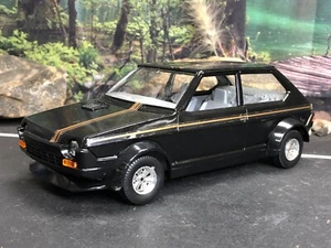 Imperfect 1:24 Diecast Bburago Italy BLACK & GOLD FIAT RITMO ABARTH No Box AS-IS - Picture 1 of 20