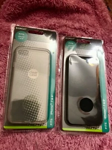 Hülle für iPhone 7 und 8 Menge 2 - Schwarz und Klar - Bild 1 von 1