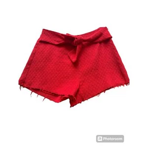 Honey Belle Krawatte vorne rot Shorts groß - Bild 1 von 5