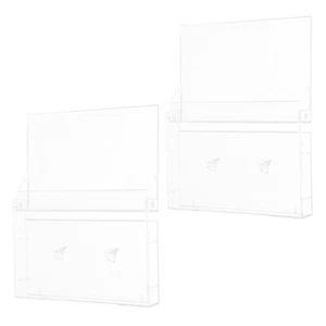  2pcs klare Plastikbandhalter für Musikkassetten transparente Speicherbehälter - Bild 1 von 12