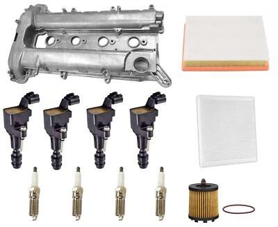 Engine Valve Cover Ignition Coils Tune Up Kit For Buick Lacrosse 2.4L 2010-2016 — 第 1/4 张图片