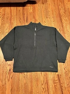VNTG Patagonia Wool Heavyweight 1/2 Zip Sweater Size Large - Picture 1 of 3