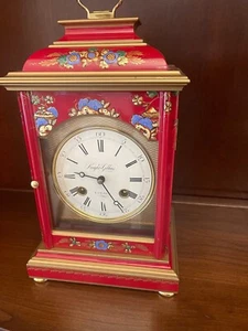 Knight & Gibbins Glockenuhr zwei Glocken zu jeder Stunde, Glocken zu jeder Stunde; handbemalt - Bild 1 von 20